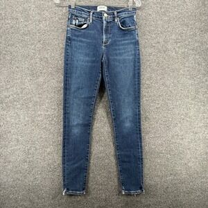 AGOLDE Jeans Womens 24 Sophie Blue High Rise Skinny Stretch Denim Ladies Casual